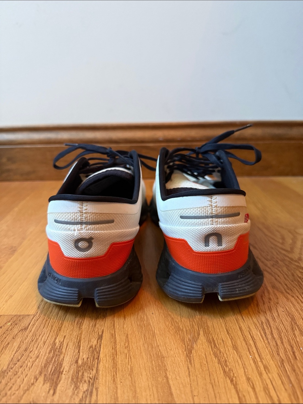 On Cloud X 3 Sneakers Ivory/Flame Men’s Size 9 - Picture 9 of 13